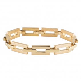 Yellow Gold Link?Bracelet